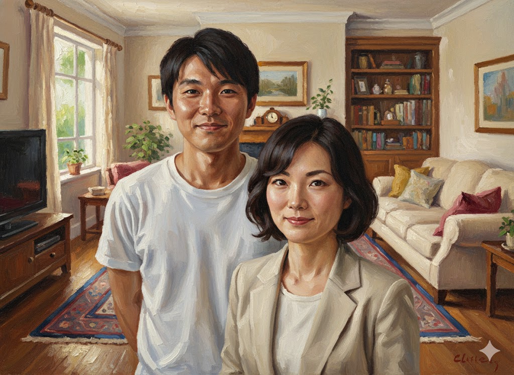 鈴木憲和と坂栄鷹子