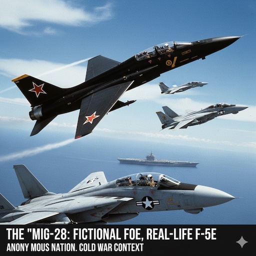 作中の敵国はどこ?MiG-28の正体