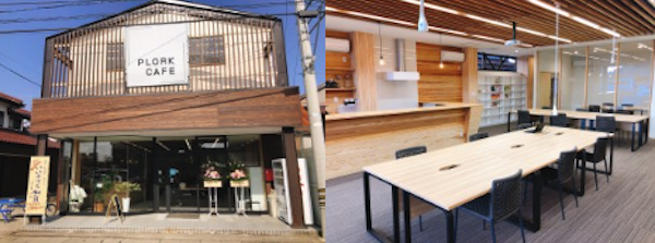 奥村ふみさんが運営するカフェ兼コワーキングスペースの画像