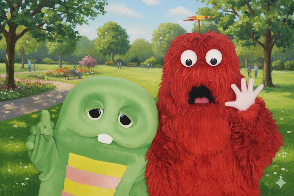 ガチャピンのイメージ画像