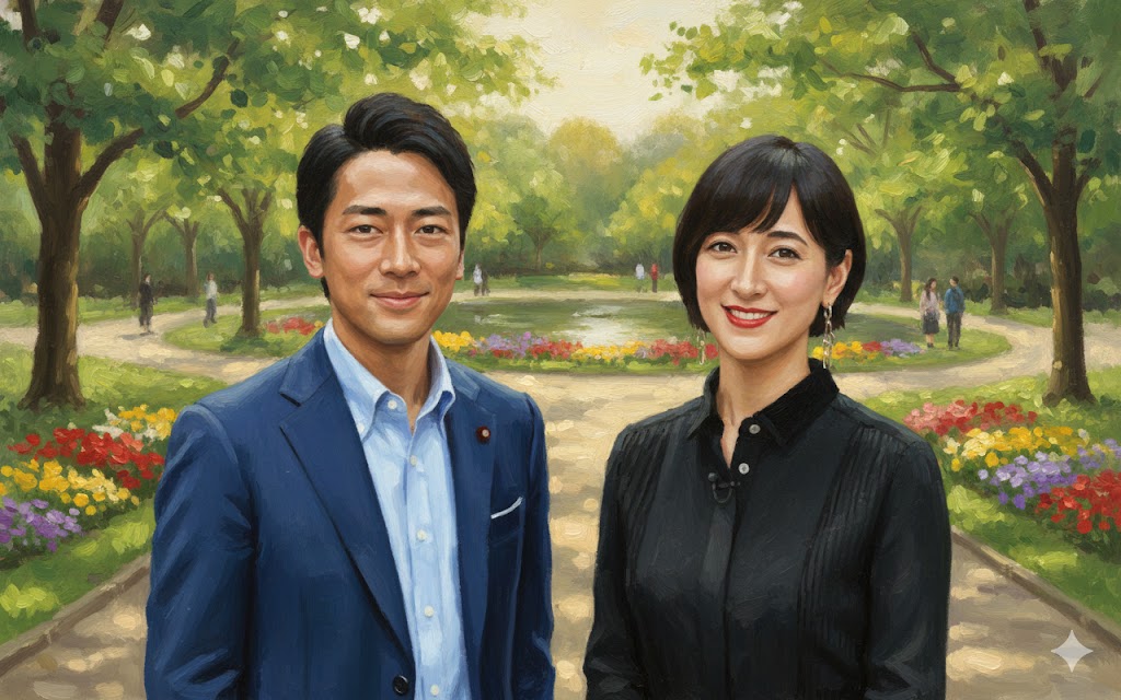 小泉進次郎と滝川クリステルのイメージ画像