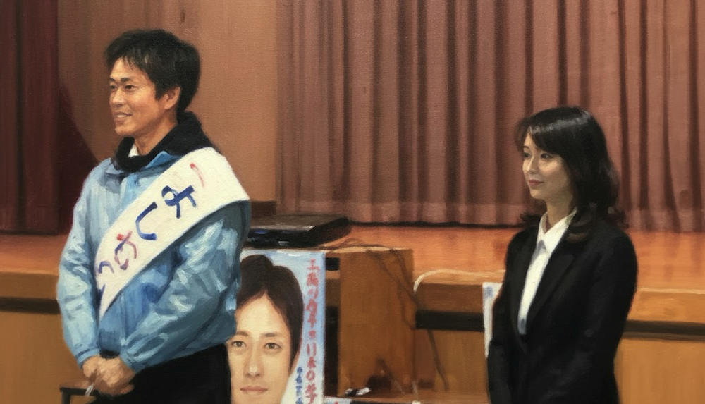吉村知事夫妻のイメージ画像