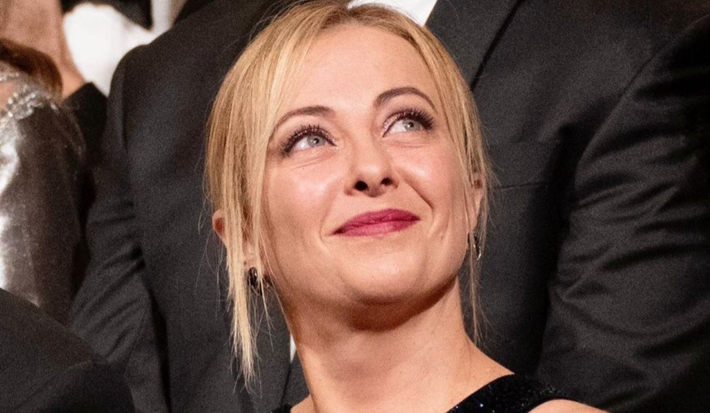 メローニ首相の画像