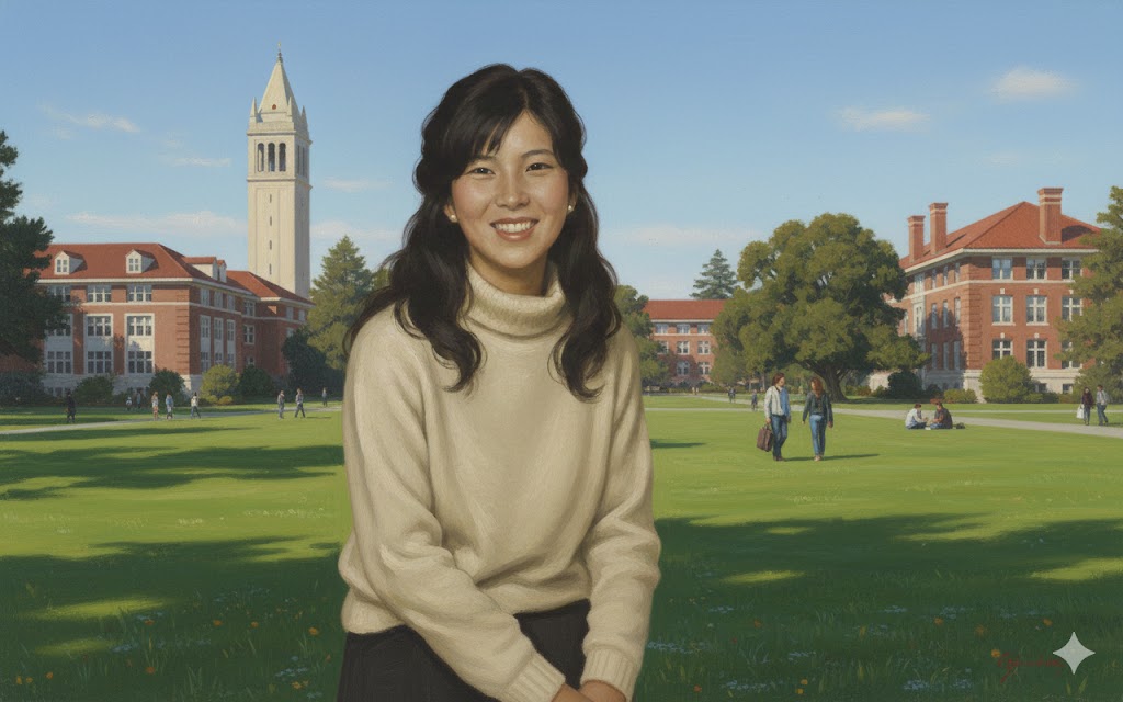 孫正義の奥さん・若い頃のイメージ画像