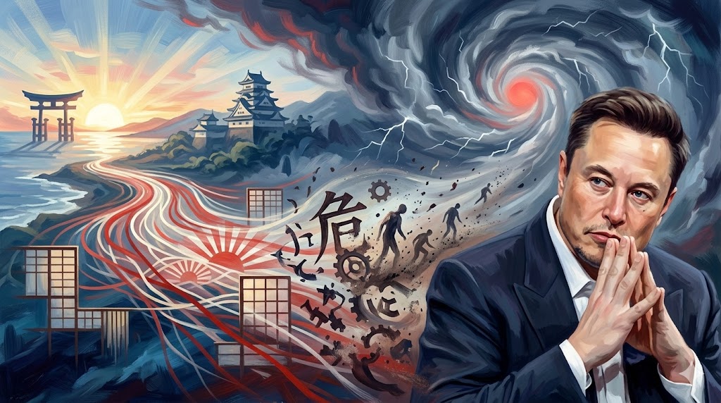 日本消滅を危惧する親日家イーロン・マスクの思い