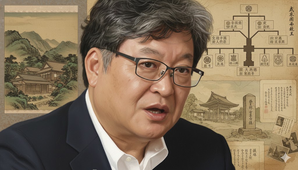 地元の名士萩生田一族のルーツと家系図