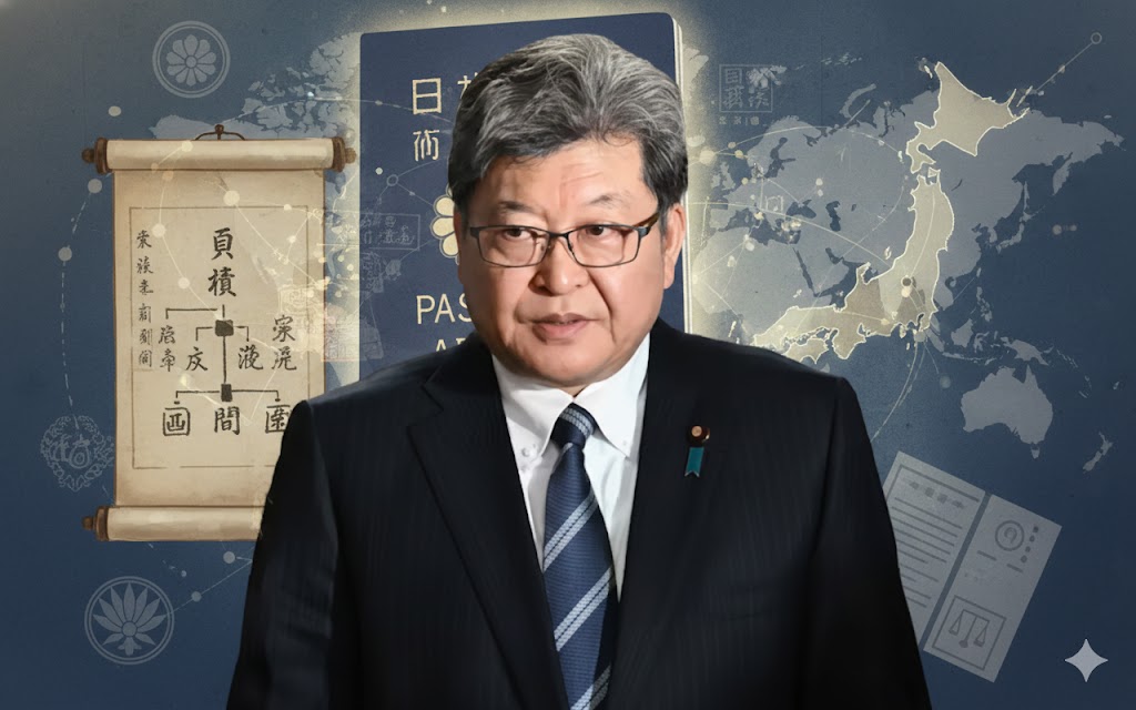 萩生田光一の国籍に関する噂と正確な出自