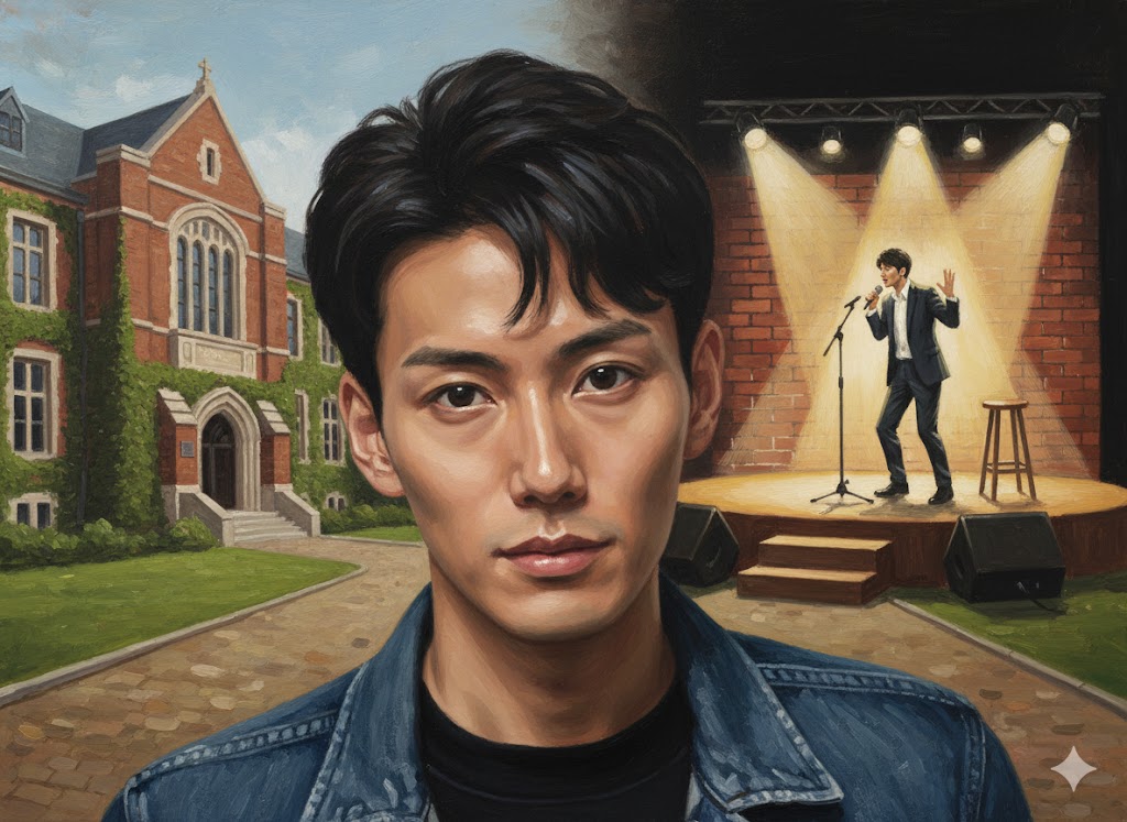 明大卒で元芸人の階晴紀氏が歩む異色の経歴