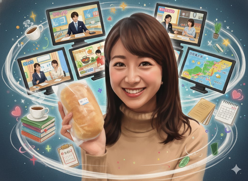 現在の出演番組から読み解く私生活と仕事の両立