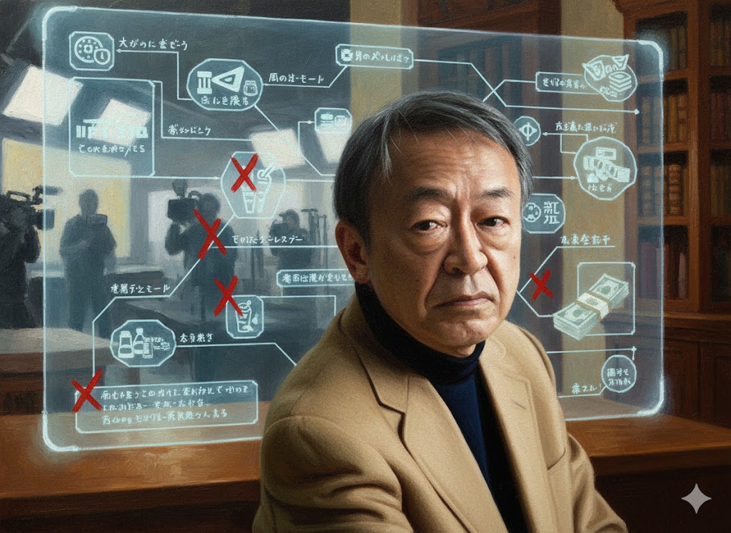 企業CMへの出演を断り続ける理由