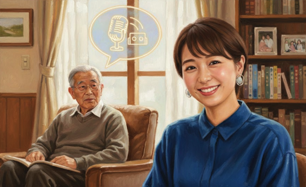 亡き祖父の言葉がアナウンサーを志す転機