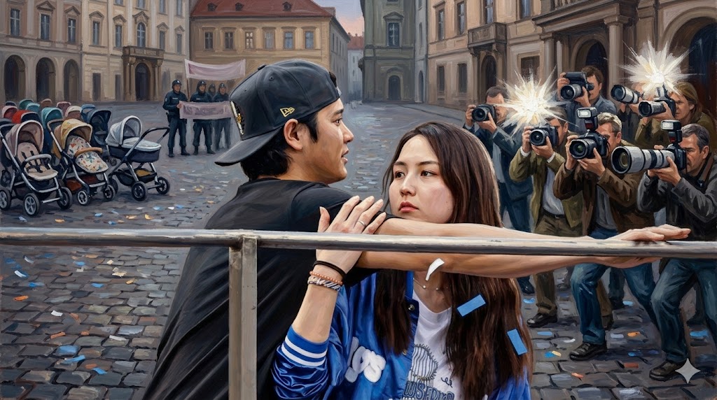 海外での育児やパパラッチへの対応という試練