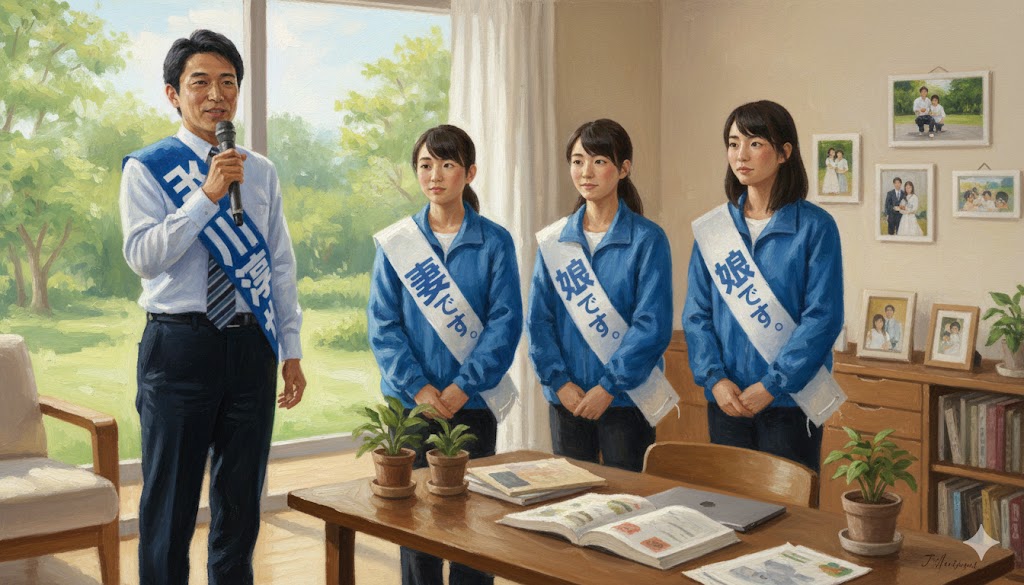 小川淳也氏の家族構成や娘たちの現在の様子