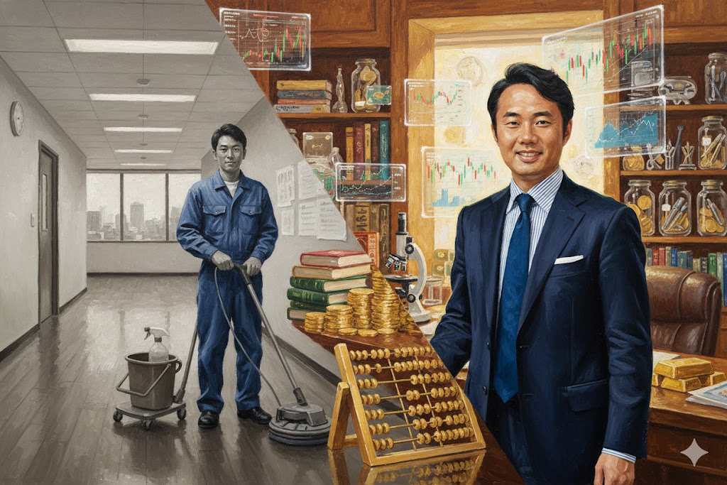 実家は歯科医で清掃員から成功した投資哲学