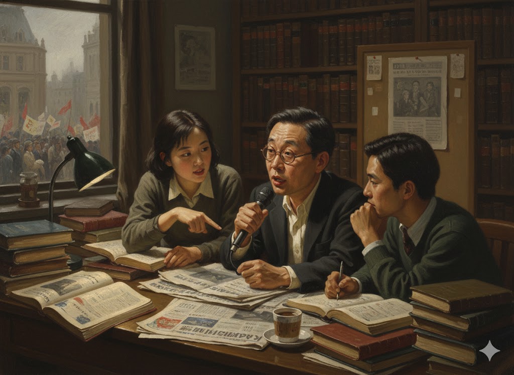 若い頃や大学時代の経験から政治記者への転身