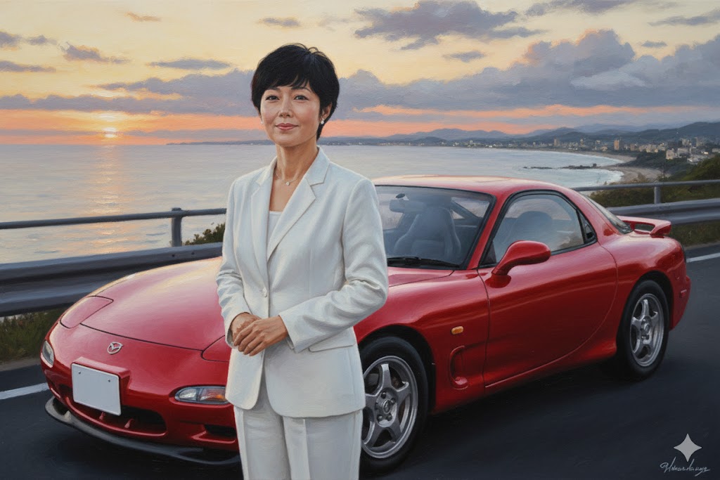 愛車は現在もマツダのRX-7?