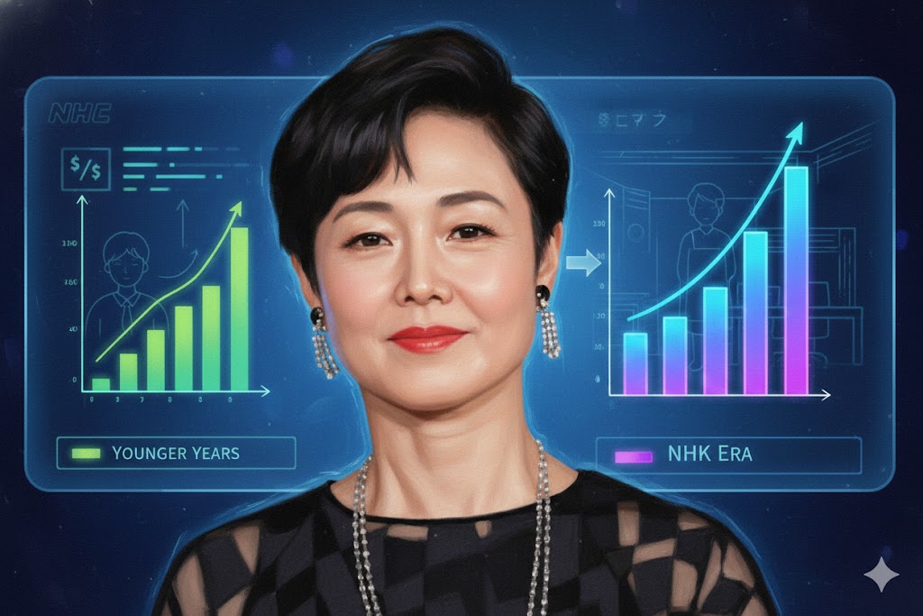 若い頃とNHK時代の年収を比較