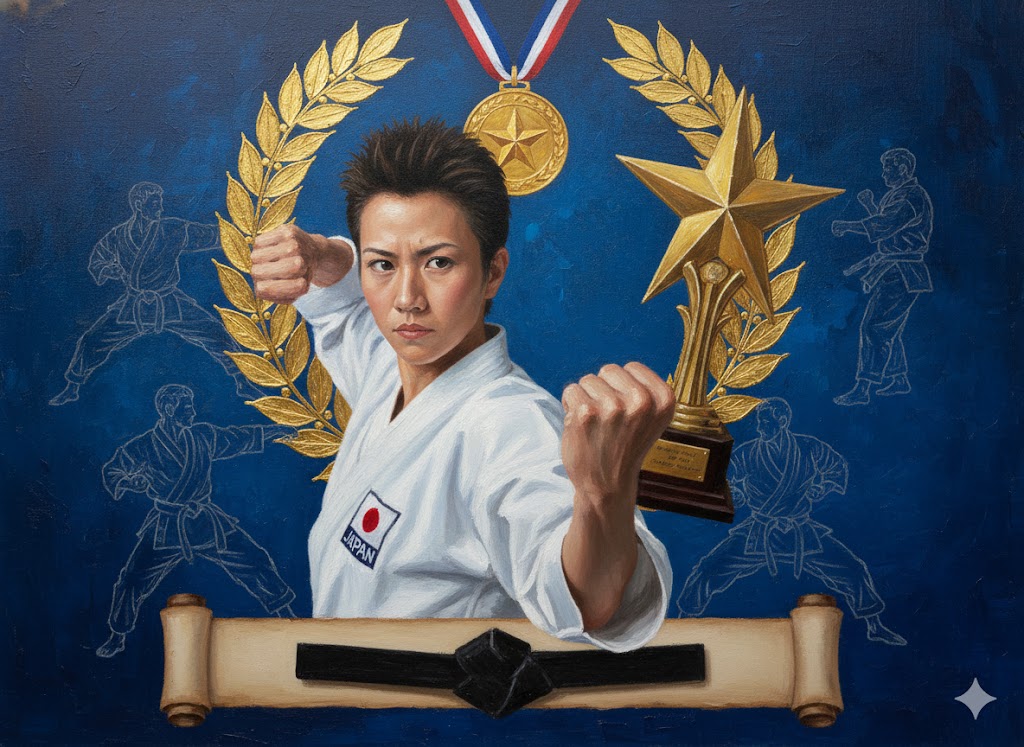 若井敦子の若い頃の空手実績とギネス記録