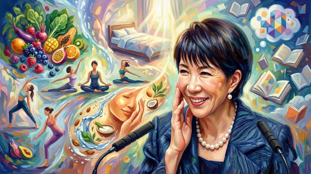 高市早苗が現在も若く見える秘訣とサナ活