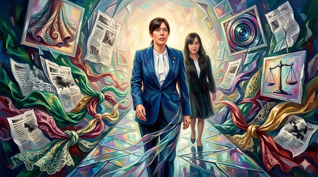 モデル時代の小野田紀美!ドレスの噂と真実