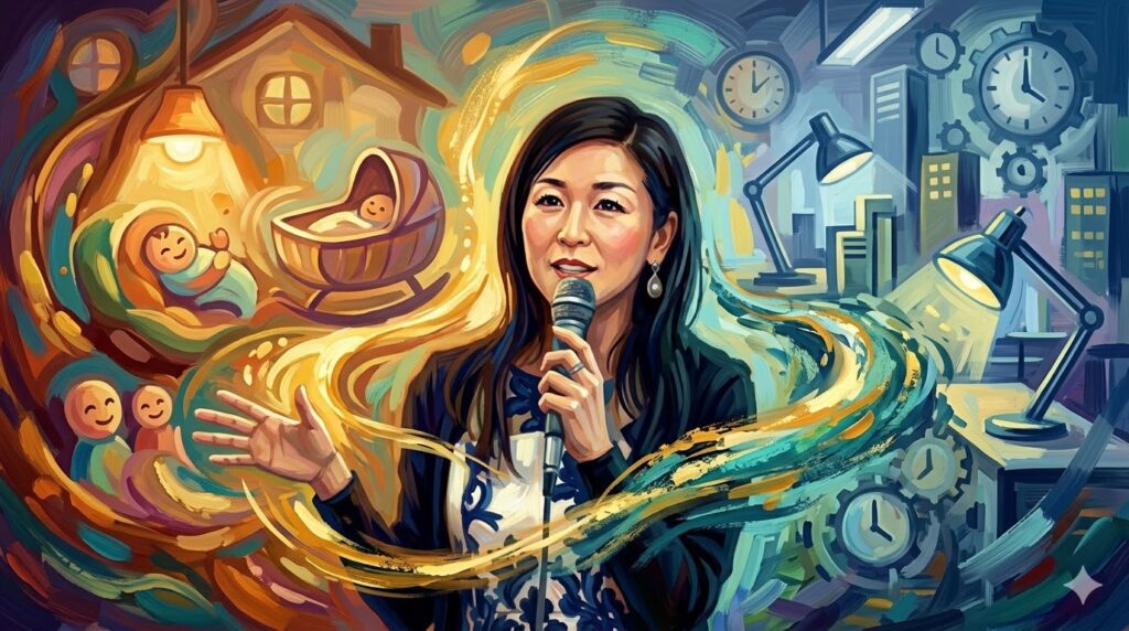 猿田佐世が語る子育てと仕事の両立の苦労とは