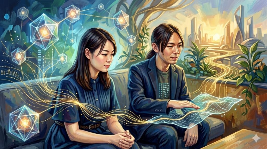 チームみらいの軍師として支える妻の役割