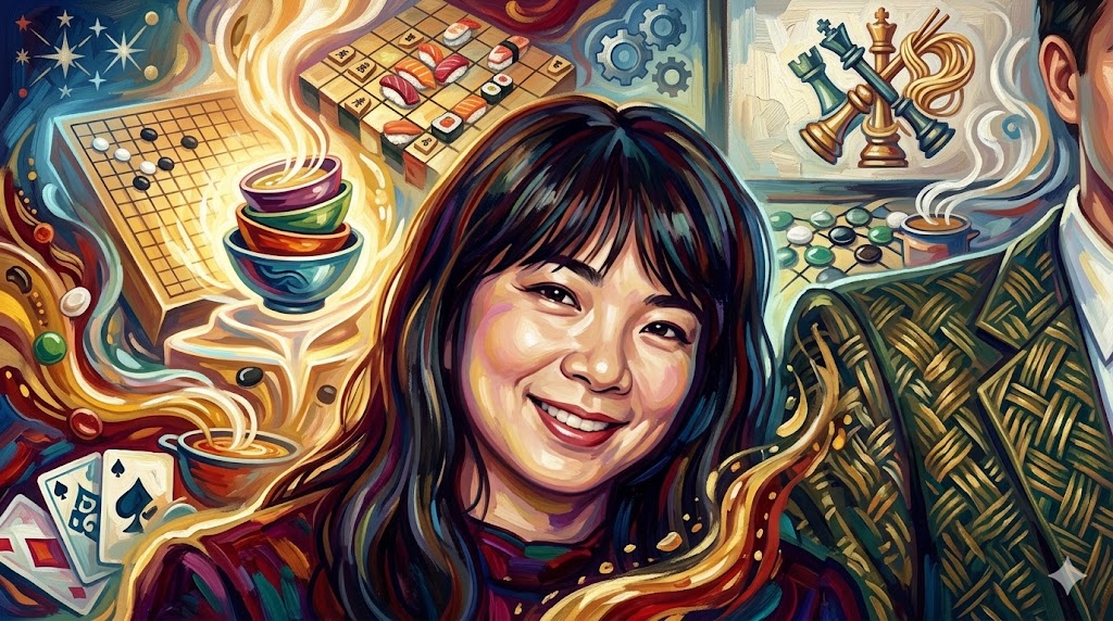 趣味と食の意外な接点！彼女の勝負師としての素顔