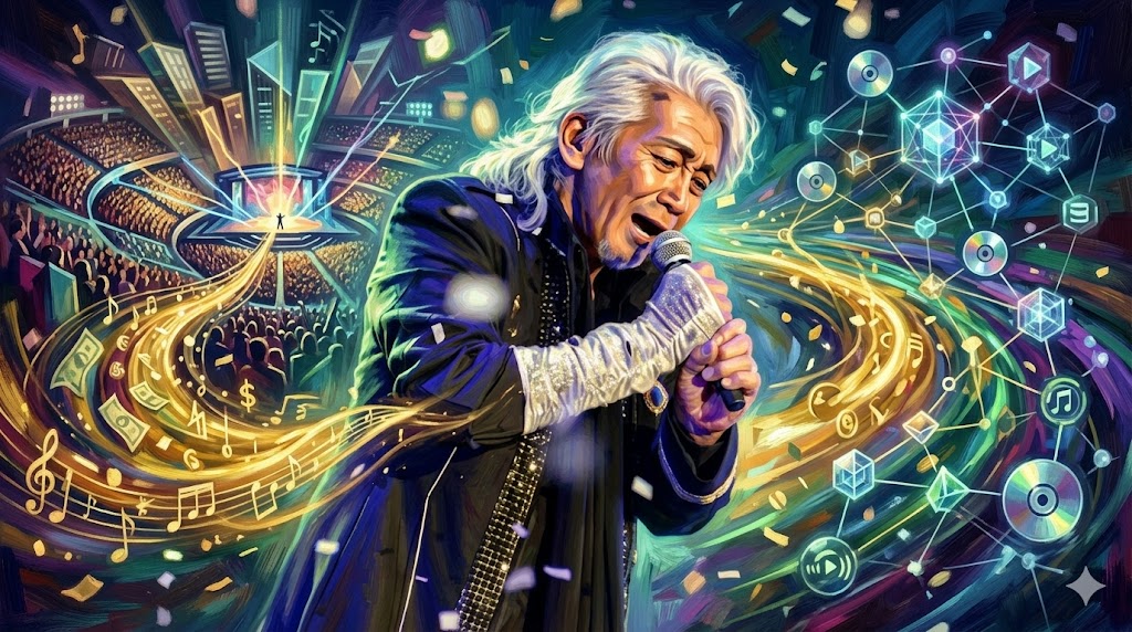 玉置浩二の年収を支えるライブ興行と印税の仕組み