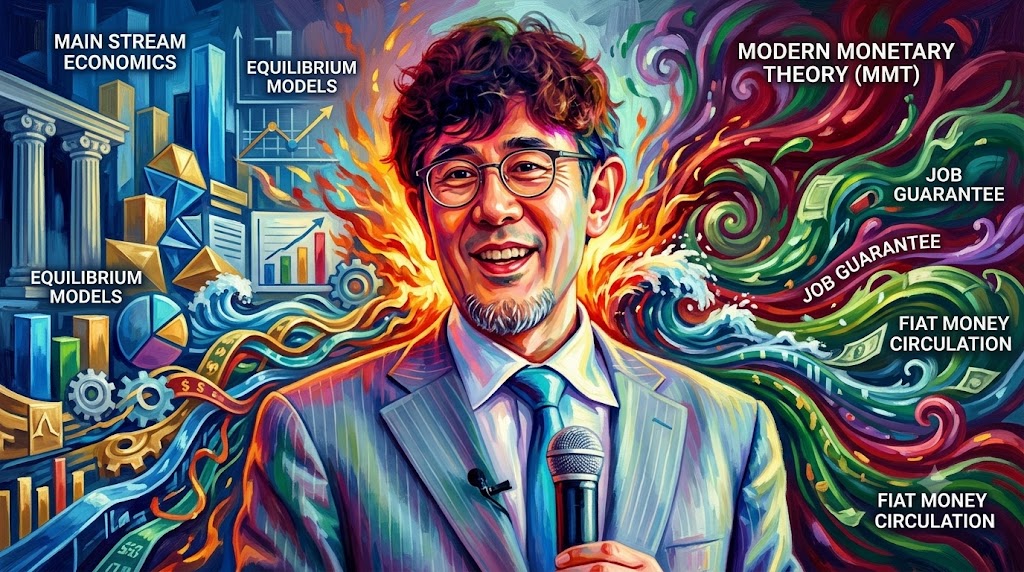 現代貨幣理論の解釈で主流派と激突！